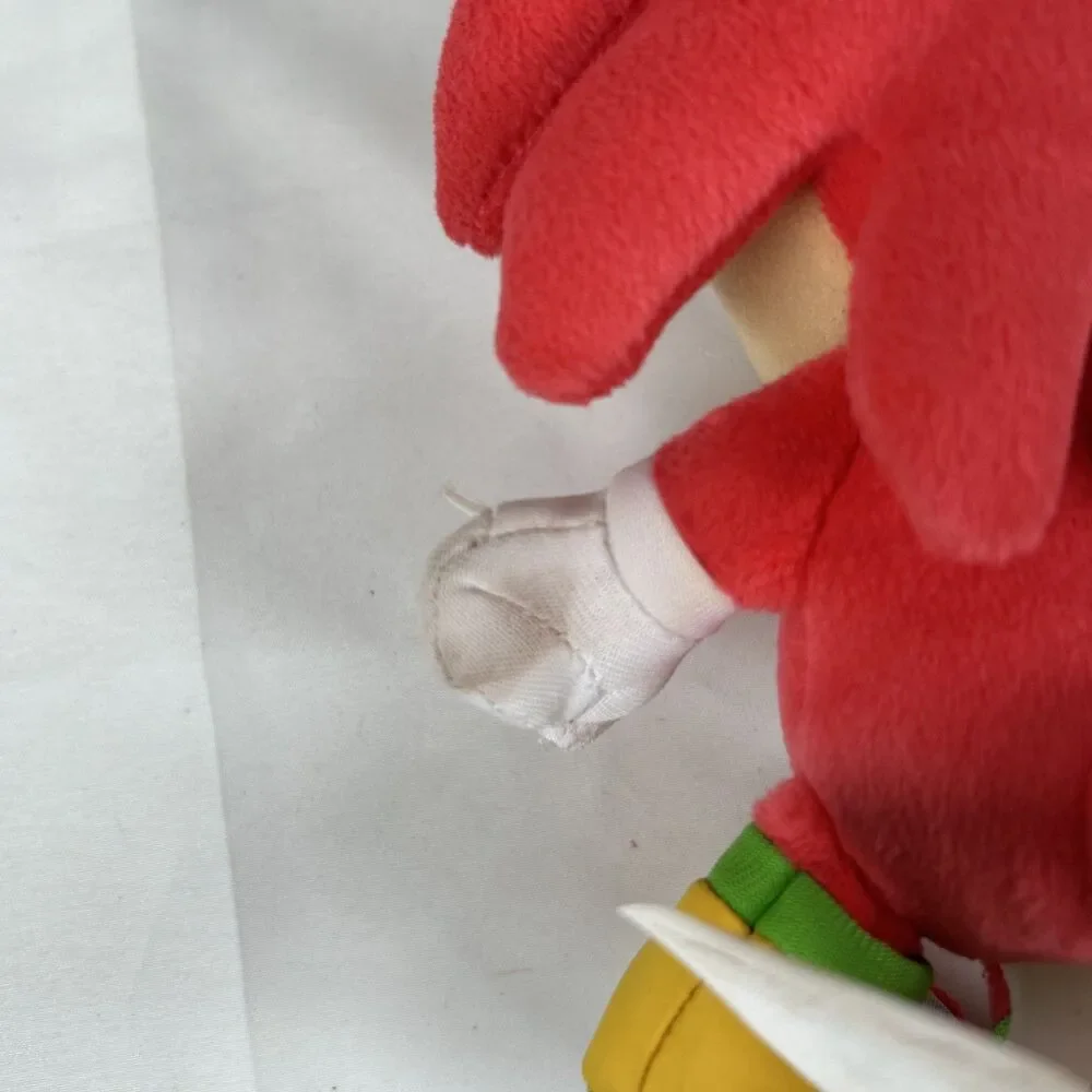 Sonic the Hedgehog Knuckles Red and Tails Yellow 8-inch Plush 2023 Stuffed Toy